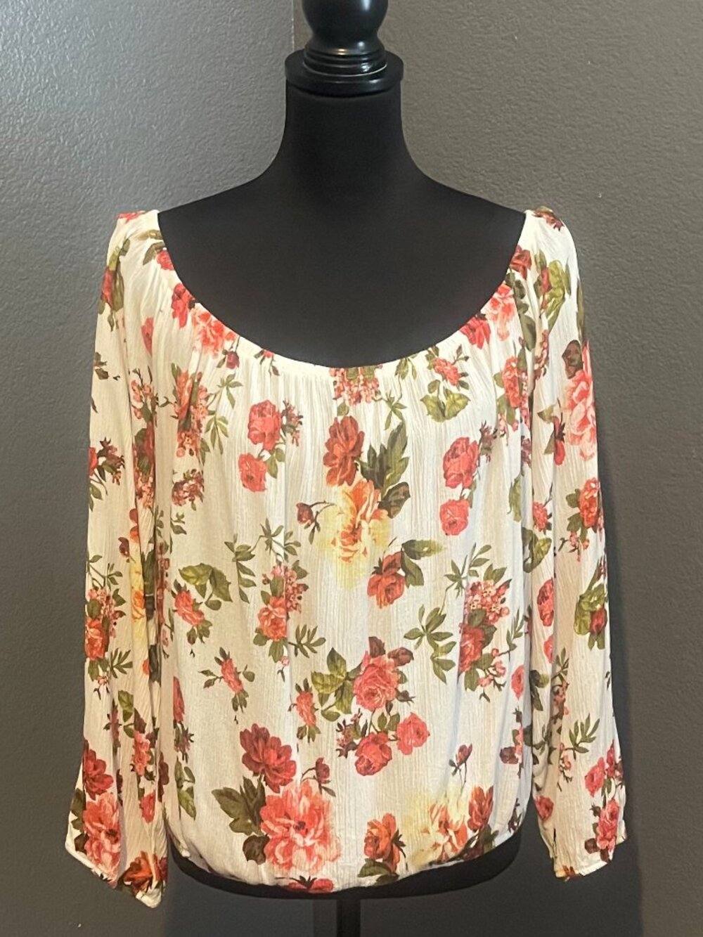 FLORAL CROP TOP